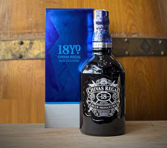 Thưởng thức chivas 18 blue chuẩn vị